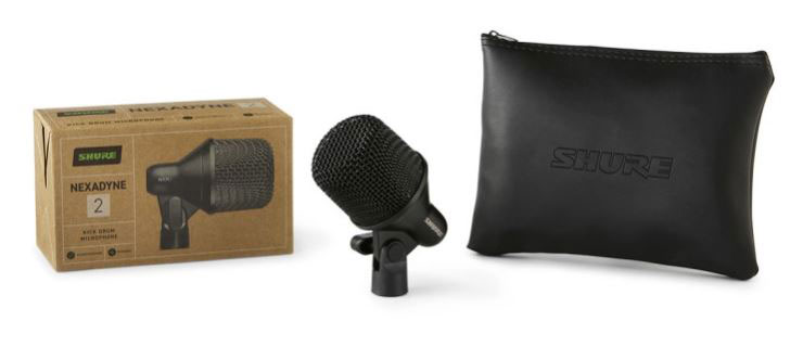 Shure (شور) و میکروفون های جدید Nexadyne Instrument  