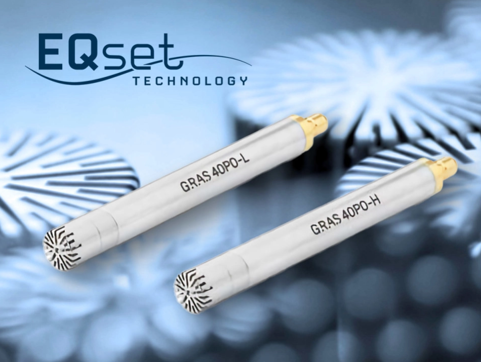 میکروفن های GRAS با تکنولوژی EQset