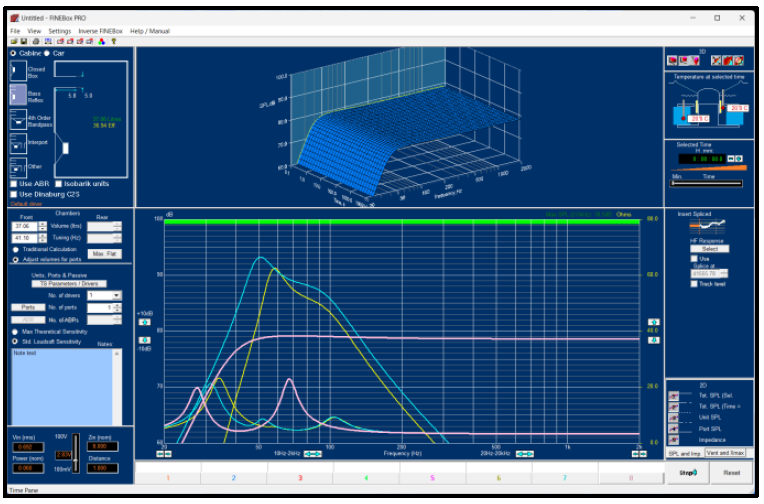 نرم‌افزار طراحی ترانسدیوسر بلندگو