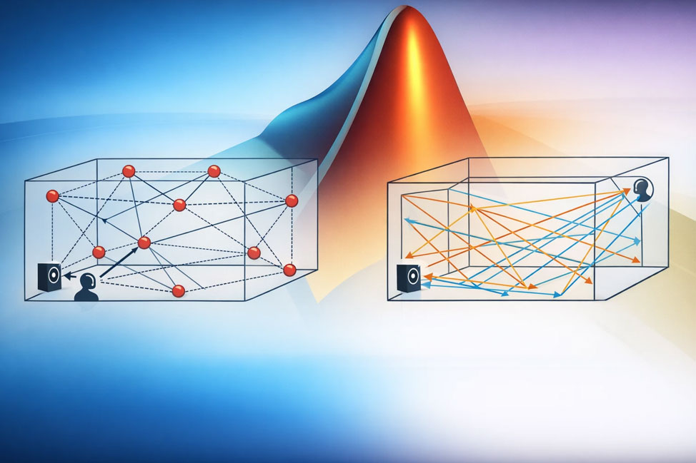 شبیه‌سازی Room Impulse Response در MATLAB